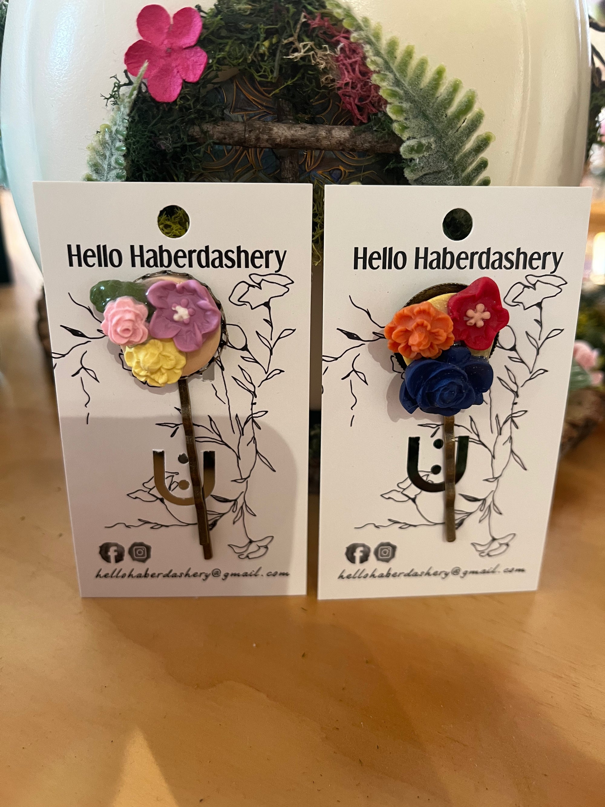 Hello Haberdashery Hair Clips