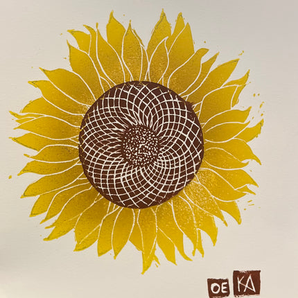 Kayla's Block Print Art