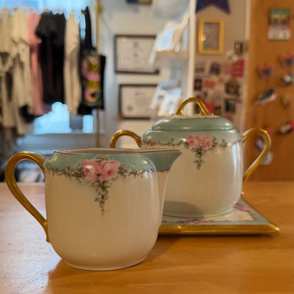Vintage China ~ Pale Pink Roses By Bavaria
