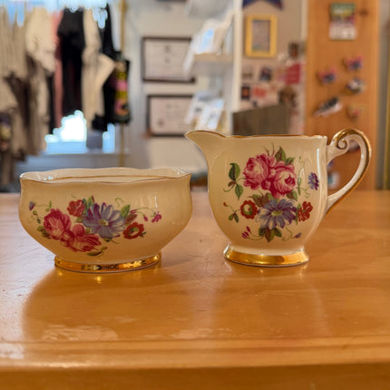 Vintage China ~ Flower Burst By Windsor