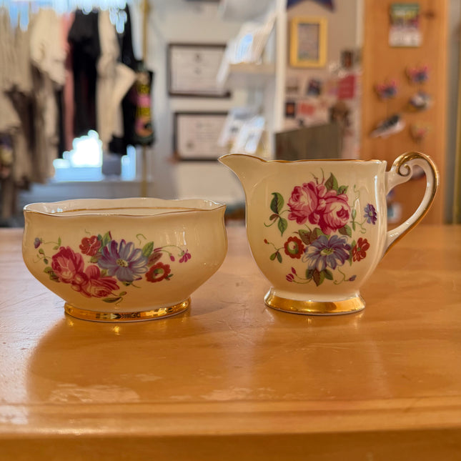 Vintage China ~ Flower Burst By Windsor
