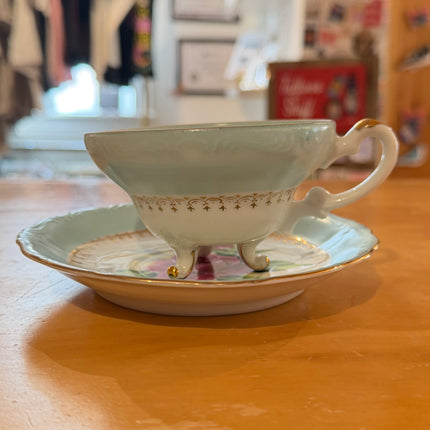 Vintage China ~ Vibrant Rose By Unknown Maker