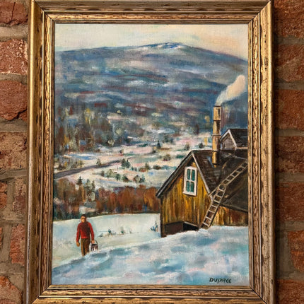 TGL Wall Art ~ Snowy Barn