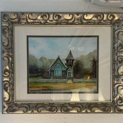 TGL Wall Art ~ Green Church
