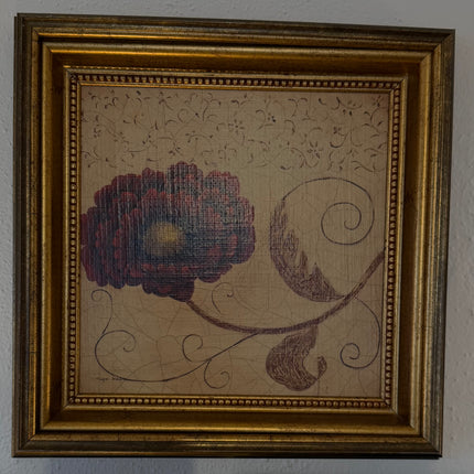 TGL Wall Art ~ Swirl Flower