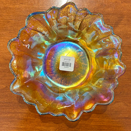 Vintage China ~ Iridescent Sunflower Bowl