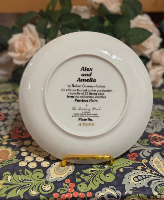 Vintage China ~ Victorian Cats