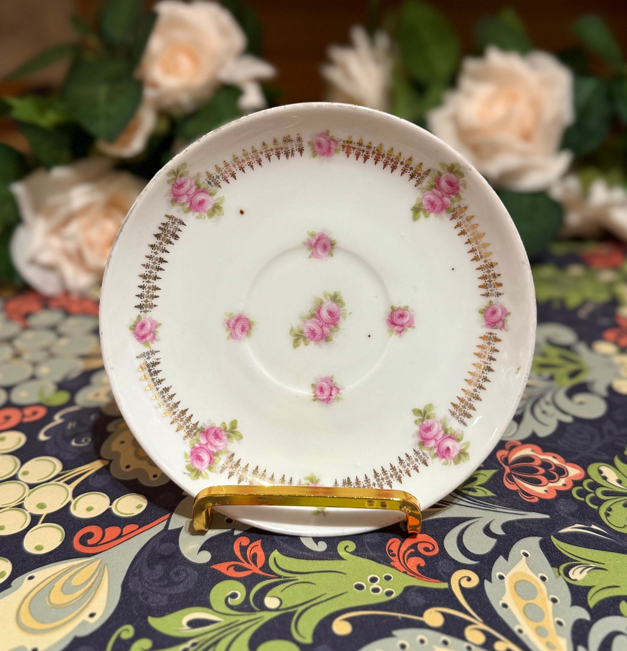Vintage China ~ Victoria Austria Pink Rose