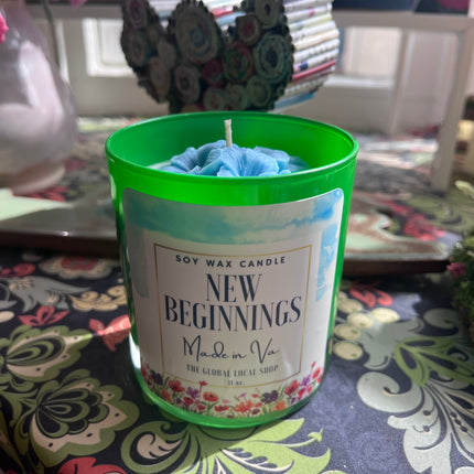 New Beginnings~ Spring Candle