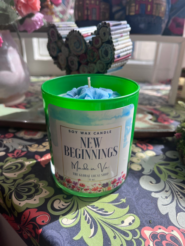 New Beginnings~ Spring Candle