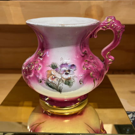 Vintage China ~ Pink Pansy Mini Vase