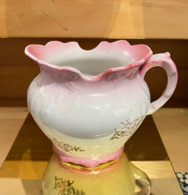 Vintage China ~ Pink Ombre Creamer