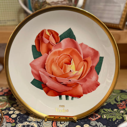 Vintage China ~ 1986 Voodoo By All American Rose