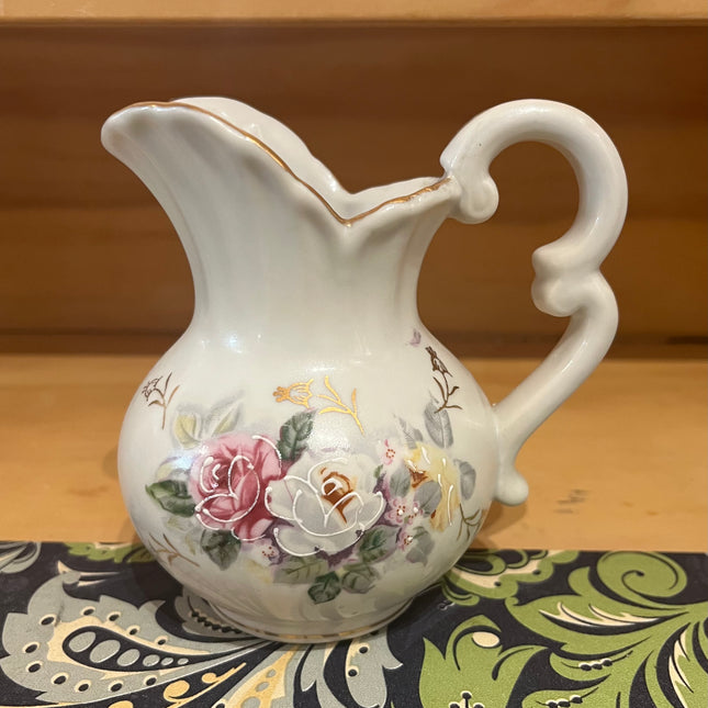 Vintage China ~ Hand Painted Rose Creamers by Inarco