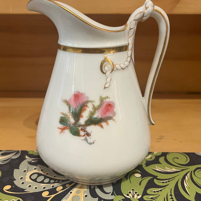 Vintage China ~ Creamer with Rope Details