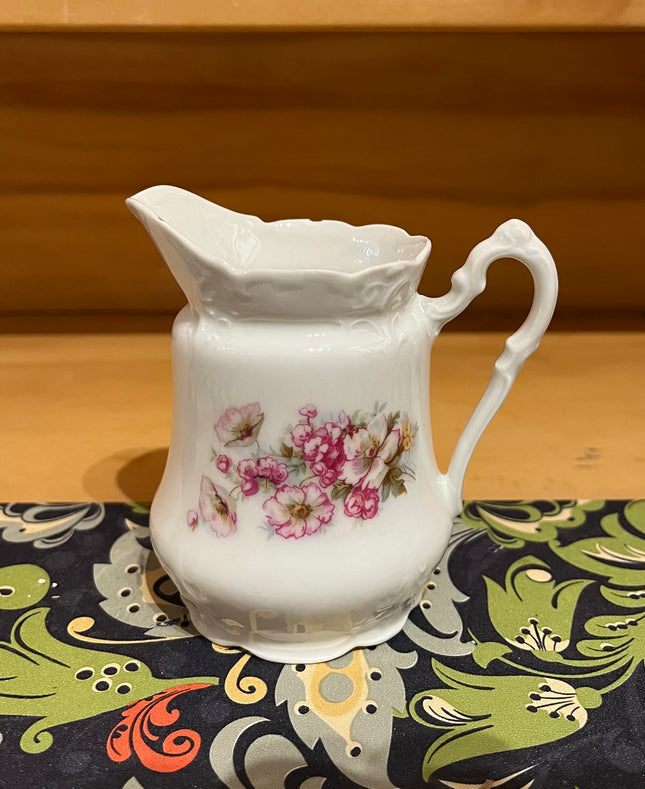 Vintage China ~ Mini Pink Blossoms Creamer