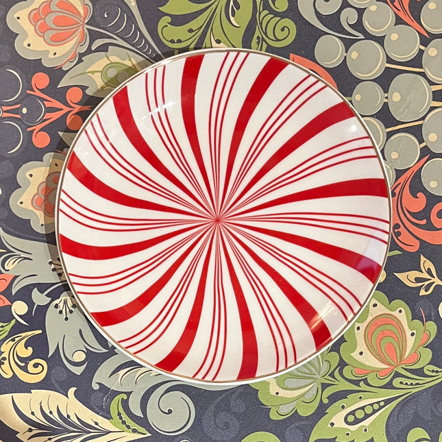 Vintage China ~ Park Chateau Peppermint Plates