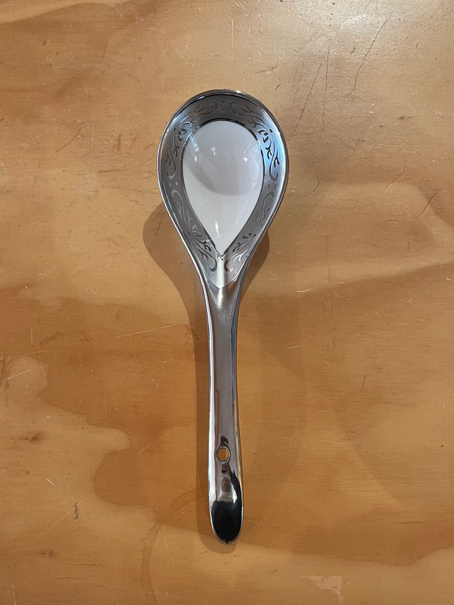 Vintage China ~ Silver Ladle