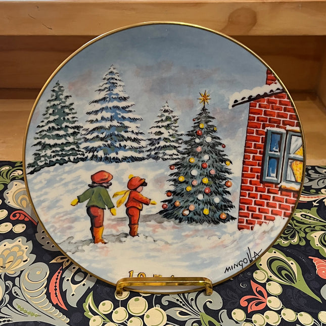 Vintage China ~ Christmas 1974 by Dom Mingolla