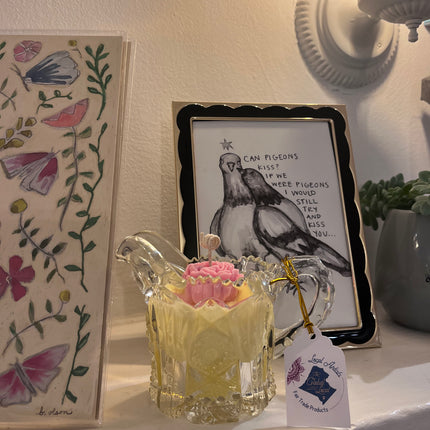 Crystal Candles ~ Lemon Verbena