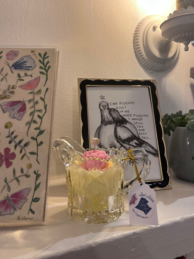 Crystal Candles ~ Lemon Verbena