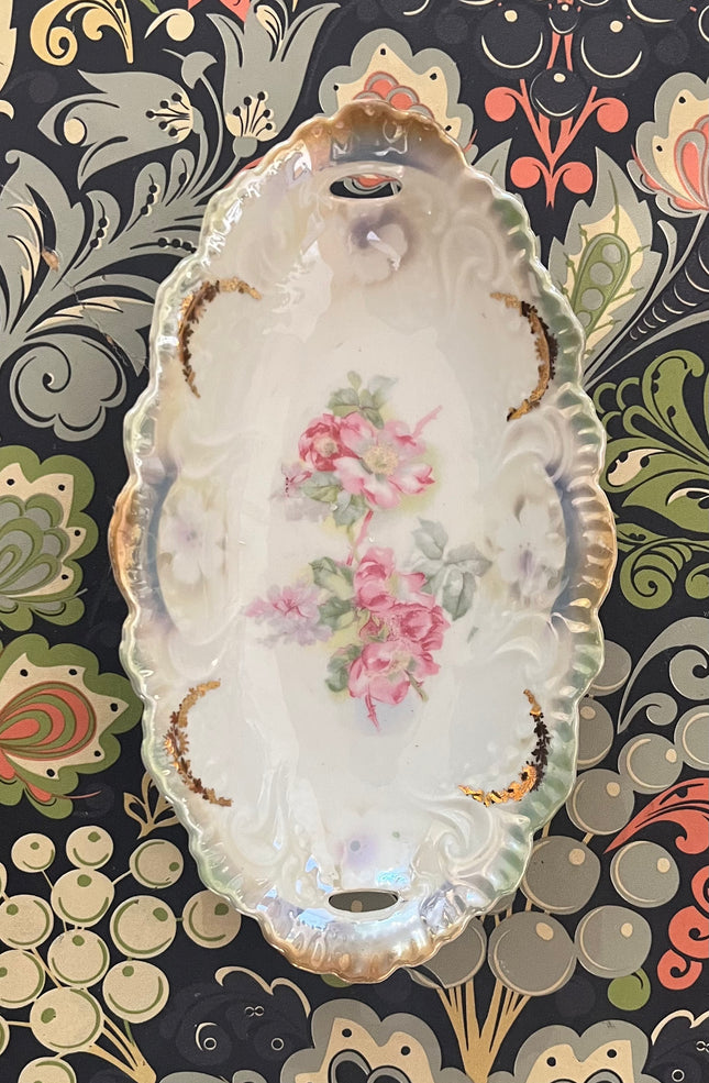 Vintage China ~ Bavaria Butter Dish