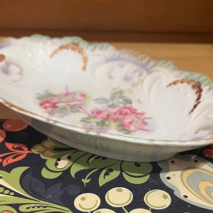 Vintage China ~ Bavaria Butter Dish