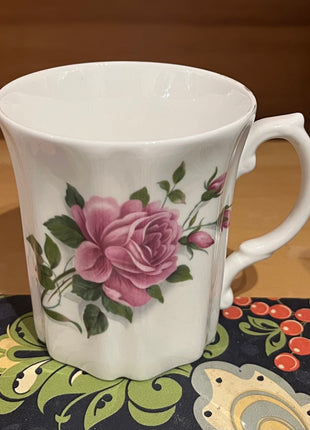 Vintage China ~ Royal Grafton Rose Mug