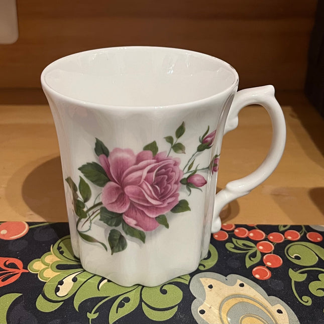 Vintage China ~ Royal Grafton Rose Mug