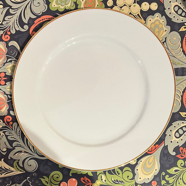 Vintage China ~ Gold Rimmed Plates by R.H.Macy & Co., Inc.