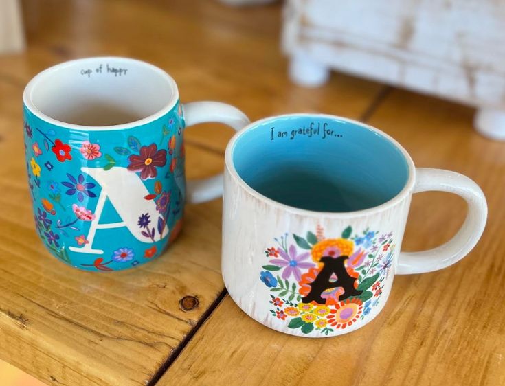 Initial Mugs