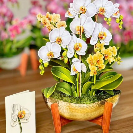 Paper Flower Bouquet ~ Serenity Orchid