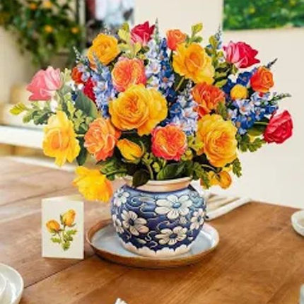 Paper Flower Bouquet ~ Grande Roses