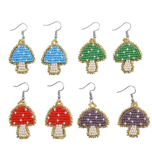 Mushroom Earrings | Fair Trade from Bamboo Trading Company