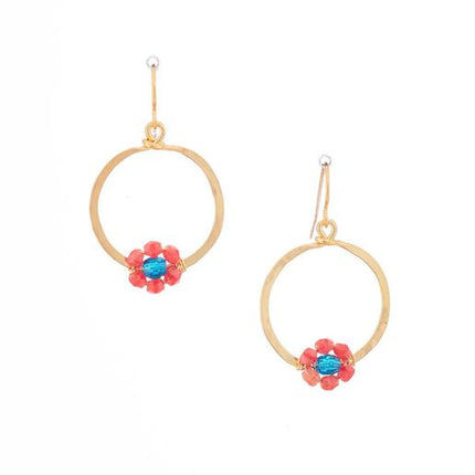 Machu Picchu Flower Earrings