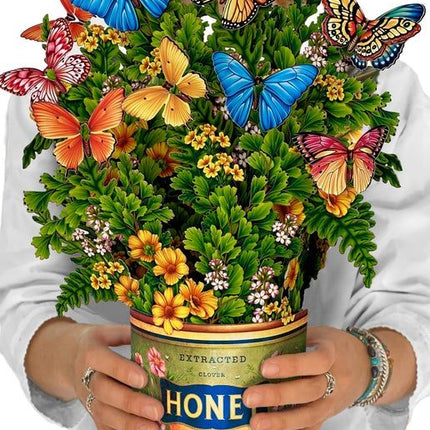Paper Flower Bouquet ~ Butterflies & Buttercups