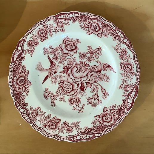 Vintage China ~ Bristol Pink (Cream) By Crown Ducal