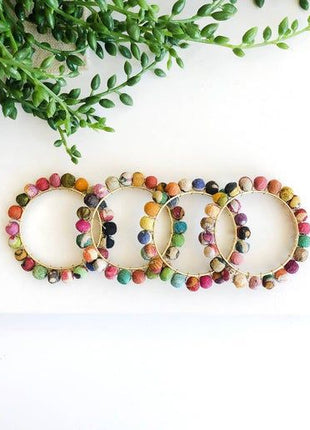 Sari Home Napkin Rings | Fair Trade from World Finds