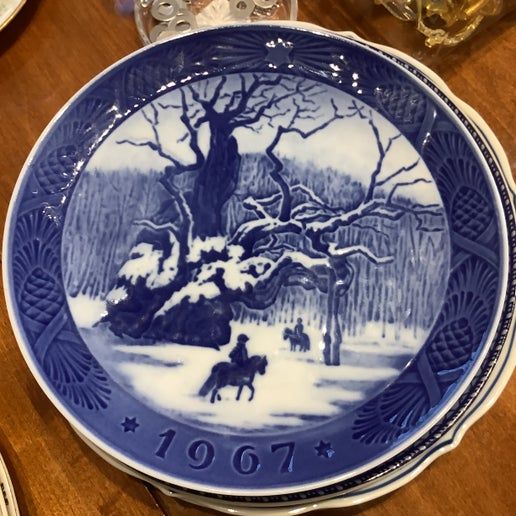 Vintage China ~ The Royal Oak 1967 Denmark Plate- Kai Kengeegan