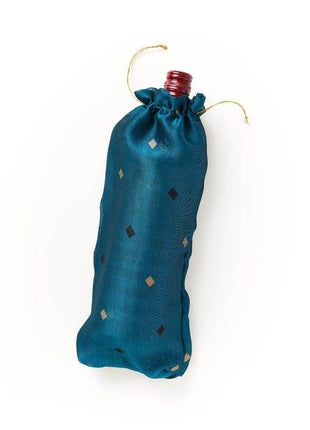 Eco Friendly Wine Gift Bag - Assorted Upcycled Sari