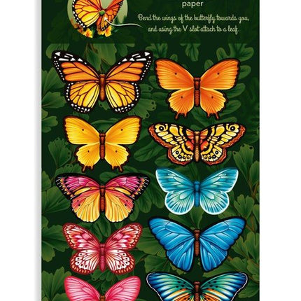 Paper Flower Bouquet ~ Butterflies & Buttercups