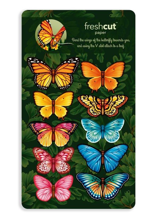 Paper Flower Bouquet ~ Butterflies & Buttercups