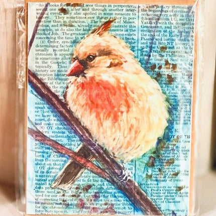 Brush in Hand Notecards