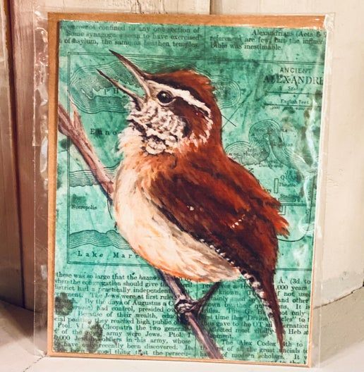 Brush in Hand Notecards