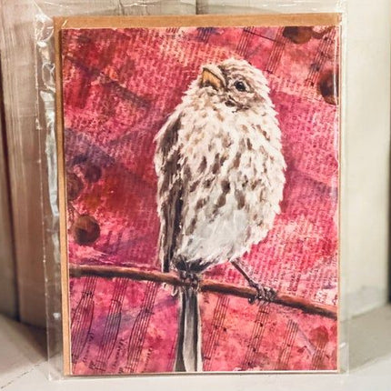Brush in Hand Notecards
