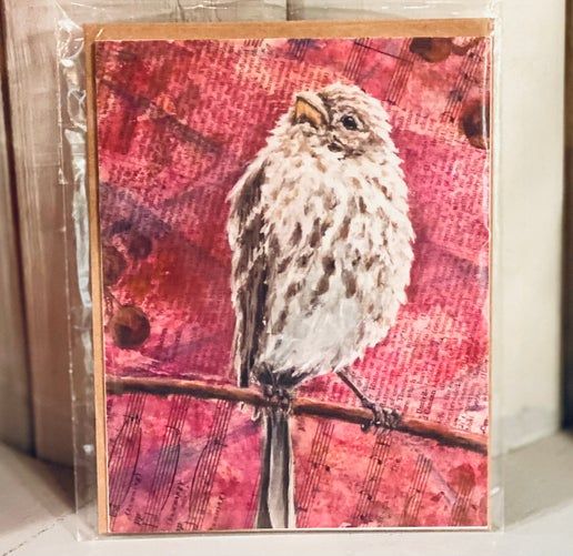 Brush in Hand Notecards