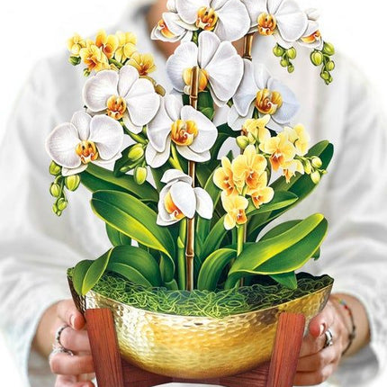 Paper Flower Bouquet ~ Serenity Orchid