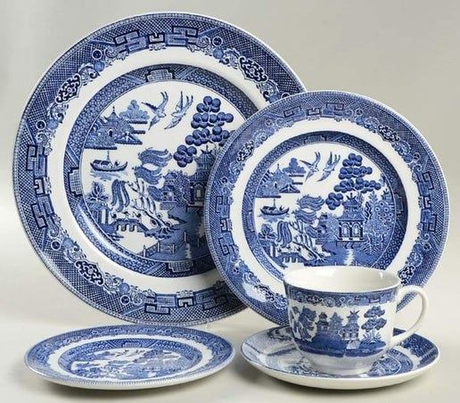 Vintage China ~ Willow Blue By Johnson Brothers