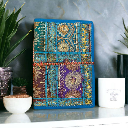 Hand-Stitched Rajasthani Patchwork Journal