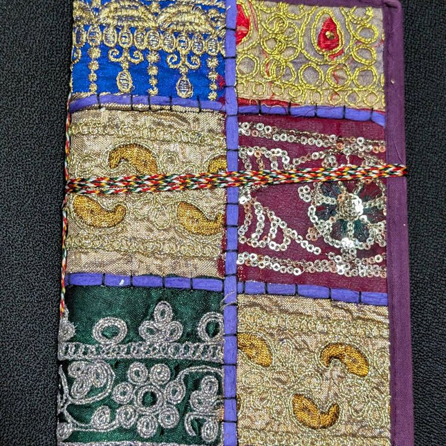 Hand-Stitched Rajasthani Patchwork Journal